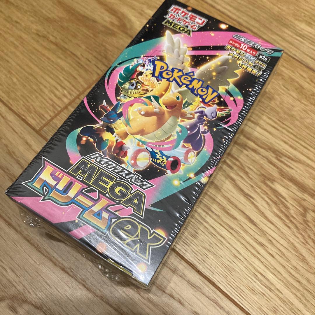 ポケモンカードゲーム メガドリームex シュリンク付きbox