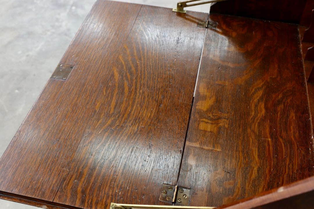 GMIK154○英国 イギリス アンティーク ライティングビューロー デスク