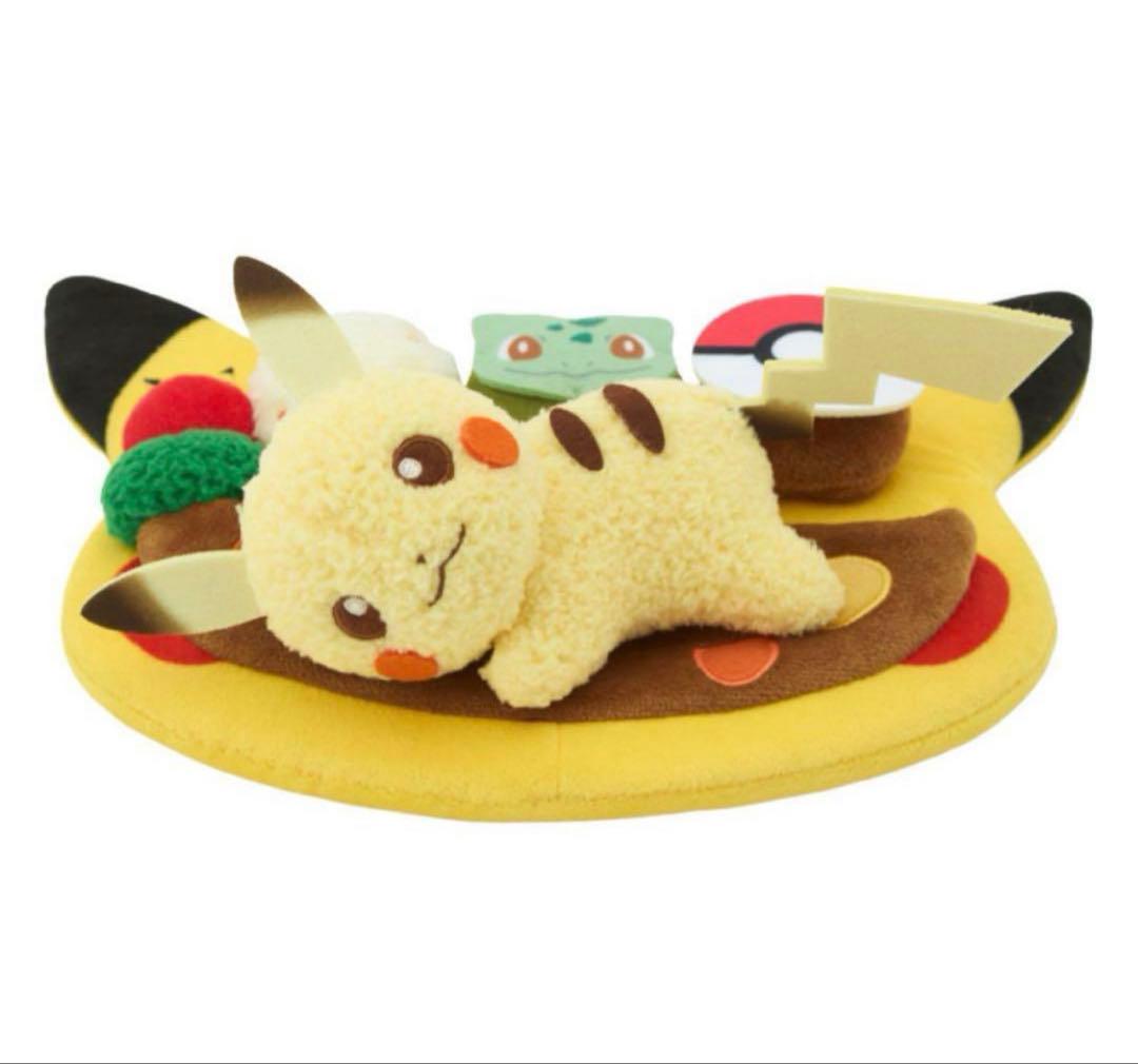 カフェプレート風ぬいぐるみ ピカチュウ ポケモンセンター - メルカリ