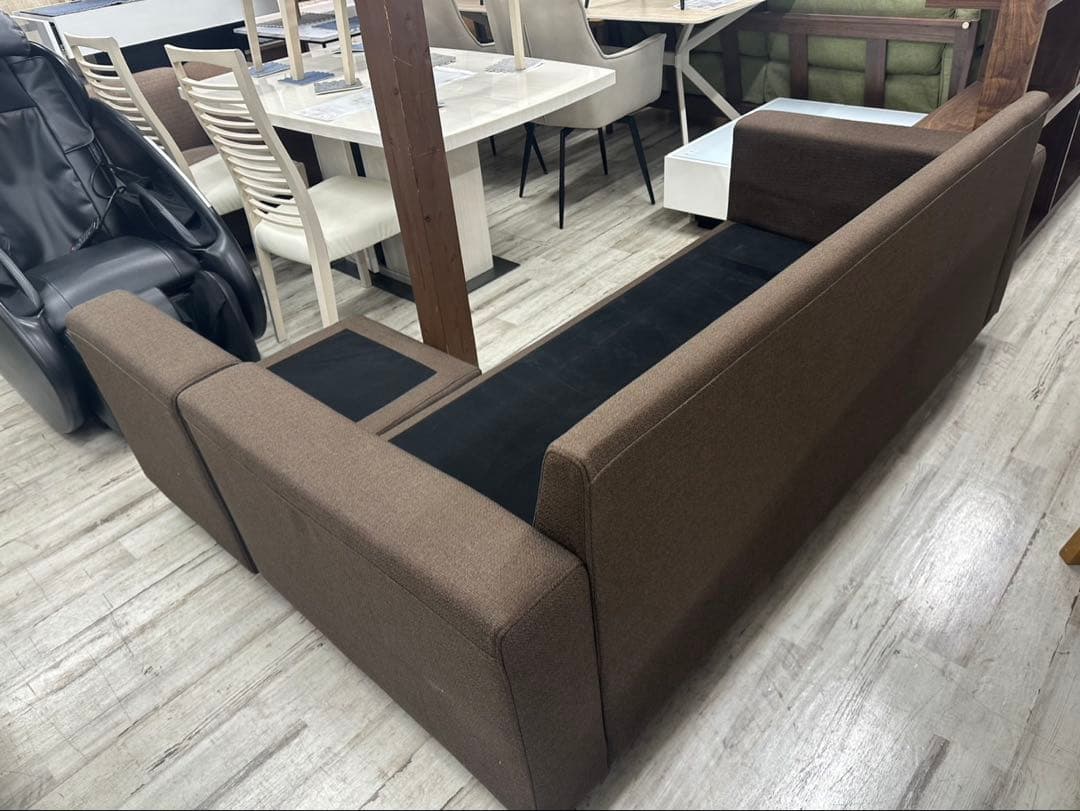 カウチソファ　ファブリック　幅200cm　北九州市福岡市限定