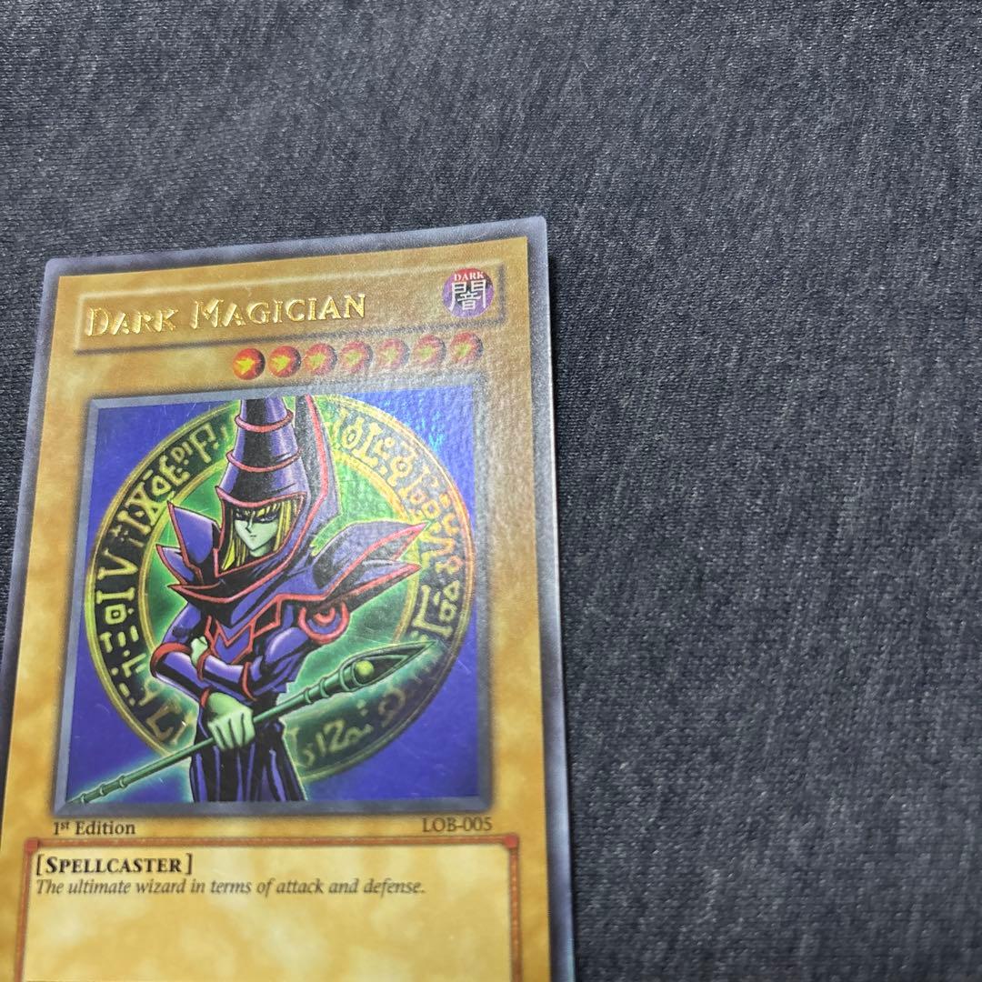 遊戯王　ブラックマジシャン　旧アジア　1st LOB ウルトラ