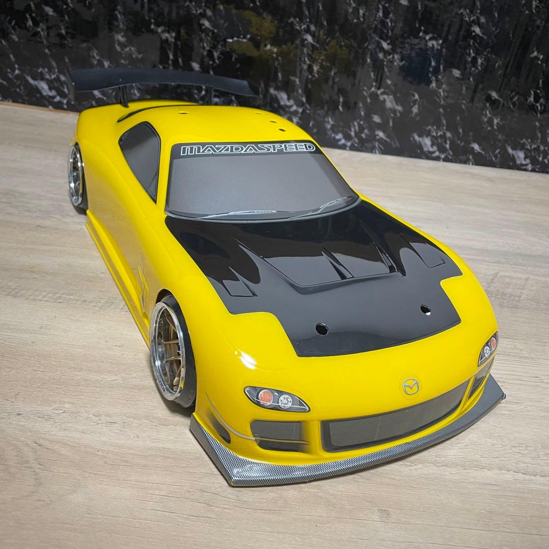 マツダ rx-7 FD 1/10 ラジコン ボディ ドリフト ラジドリ - メルカリ