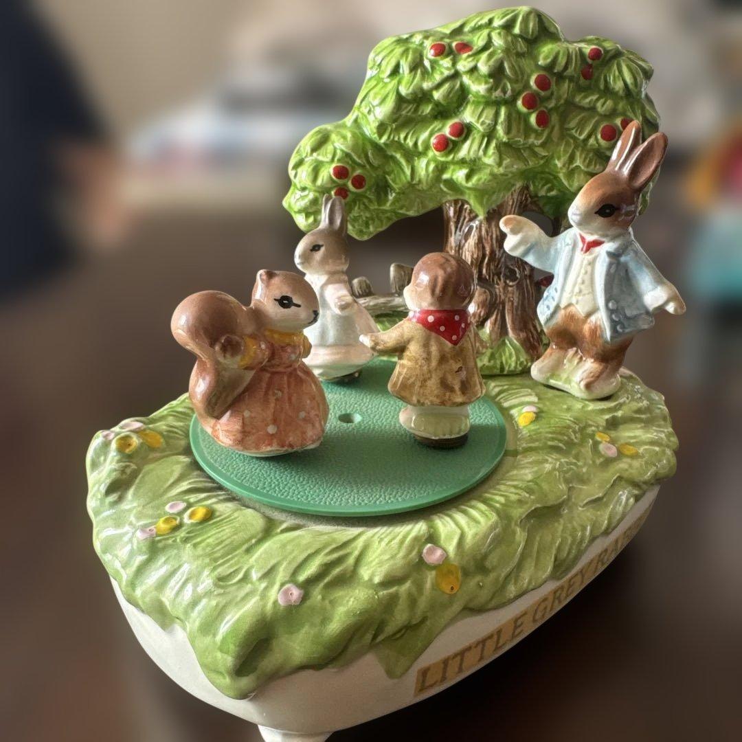 リトルグレイラビット 森のダンス KENRICK オルゴール 当時物 - メルカリ