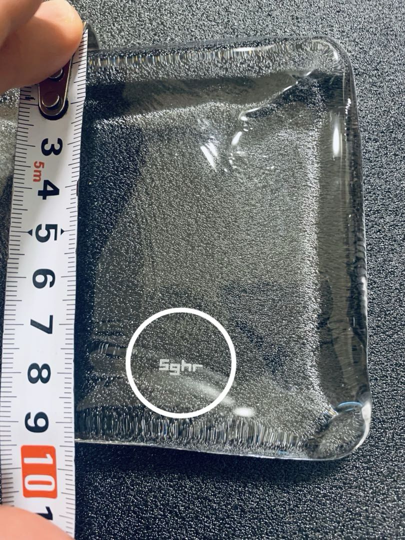 Sghr ロングアシエット：長方形プレート50cm&30cm2枚組箸置き3個