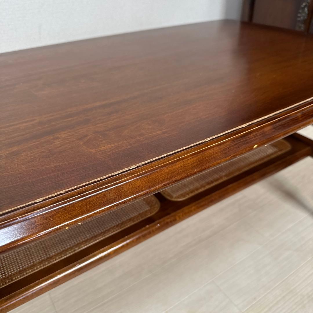 カリモク コロニアル ローテーブル センターテーブル リビングテーブル i1※