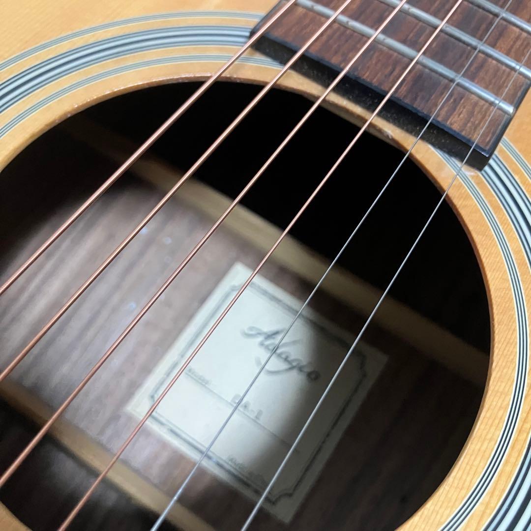 【弦新品】Adagio DA-1 アコースティックギター/背負えるバック付き