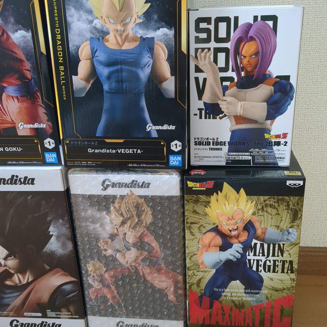未開封品】ドラゴンボールZ フィギュアまとめ売り Grandista / 出陣