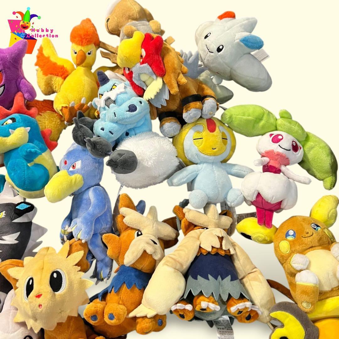 ポケモンfit 28体まとめ売り ぬいぐるみ タグ付きあり 初期〜アローラ