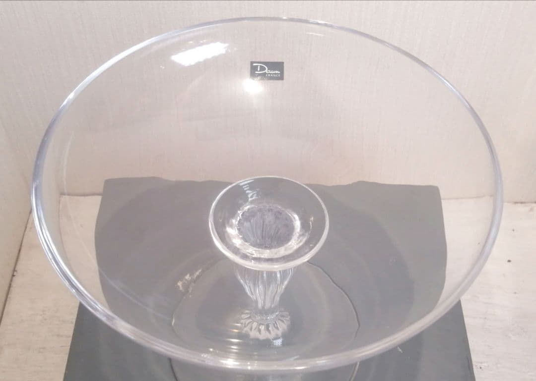 ☆【新品未使用】 Daum コンポート 箱付き クリスタルガラス ガラス