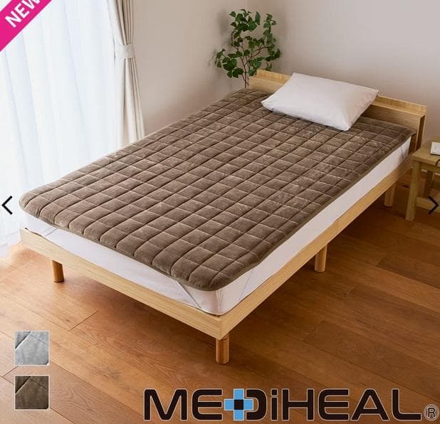 セミダブル2個セット ワークマン メディヒール ウォーム敷パッド