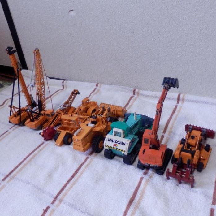 ⭕️当時物☆働く車セット❤️日本製☆シンセイ☆ダイヤペットACE