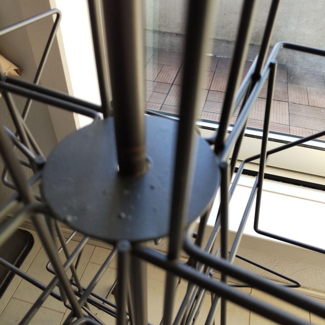 Orbit回転式スチールラック！12ポケット！CD.文庫本等収納！未使用