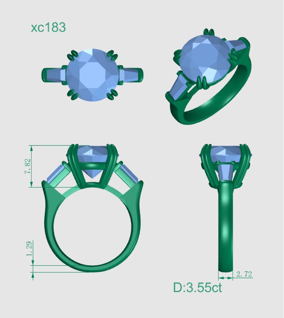 スー様確認専用 3.55ct PT950