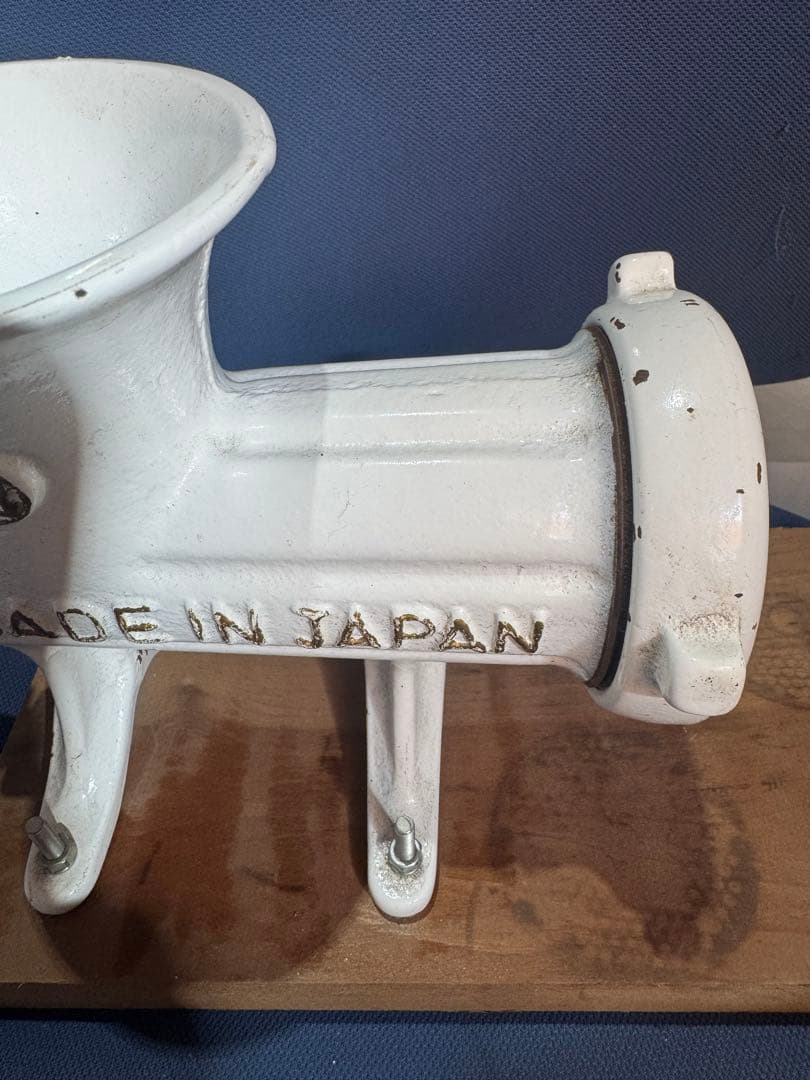 ⚫️ボニー 手動式ミートチョッパー 　肉ミンチ　みそ作り　豆ミキサー　じゃこ天作り