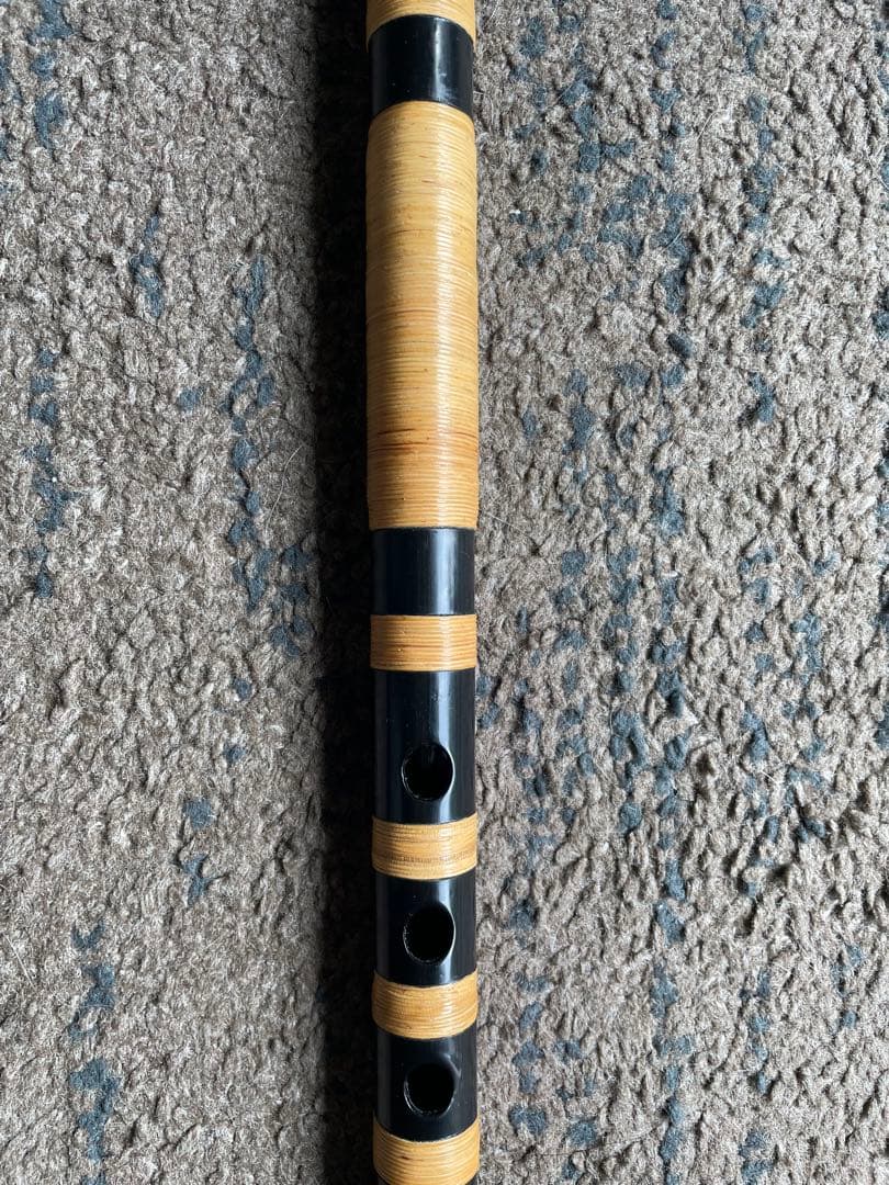 篠笛　二代目朗童管　囃子用（古典）五本調子