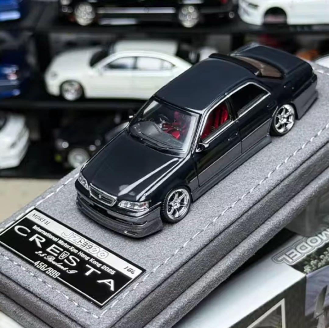 MORTAL 1/64 トヨタ クレスタ カスタム ドリ仕様 ブラック 黒 - メルカリ