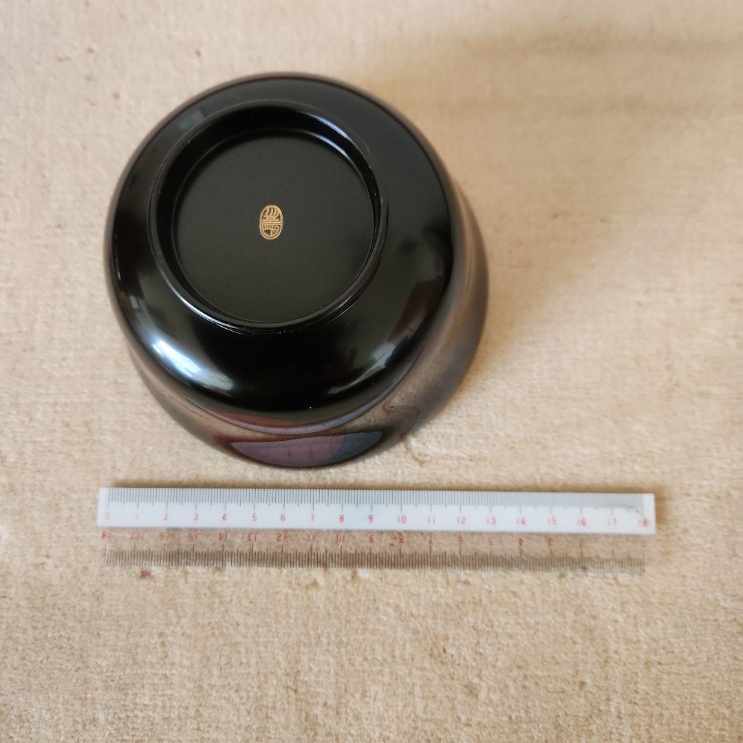 L【新品、超美品】象彦　汁椀　 日月 白檀睦美椀　五客セット