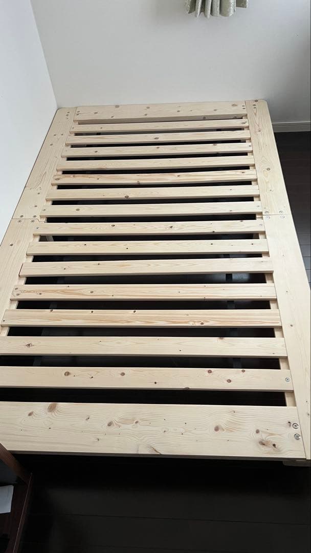 セミダブル ベッドフレーム すのこ