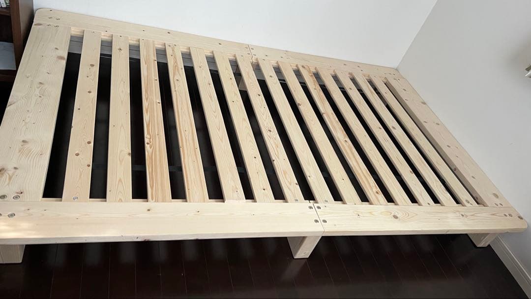 セミダブル ベッドフレーム すのこ