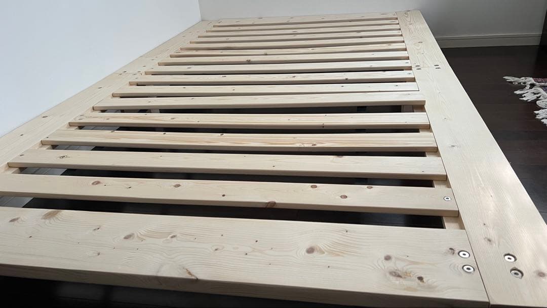 セミダブル ベッドフレーム すのこ