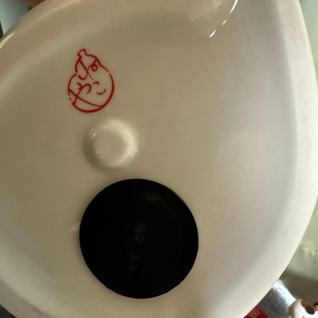 ④猫舎道楽堂　ねこや　招き猫　鈴付き　茶色　宝船　2個セット　貯金箱