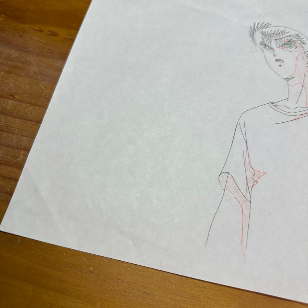 セル画 動画 幽遊白書 浦飯幽助 私服 B3 6048