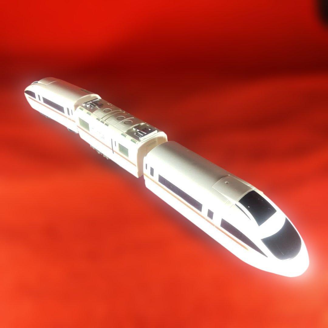 小田急ロマンスカーVSE、プラレール+HOゲージ、動作確認済み、電気機関車、