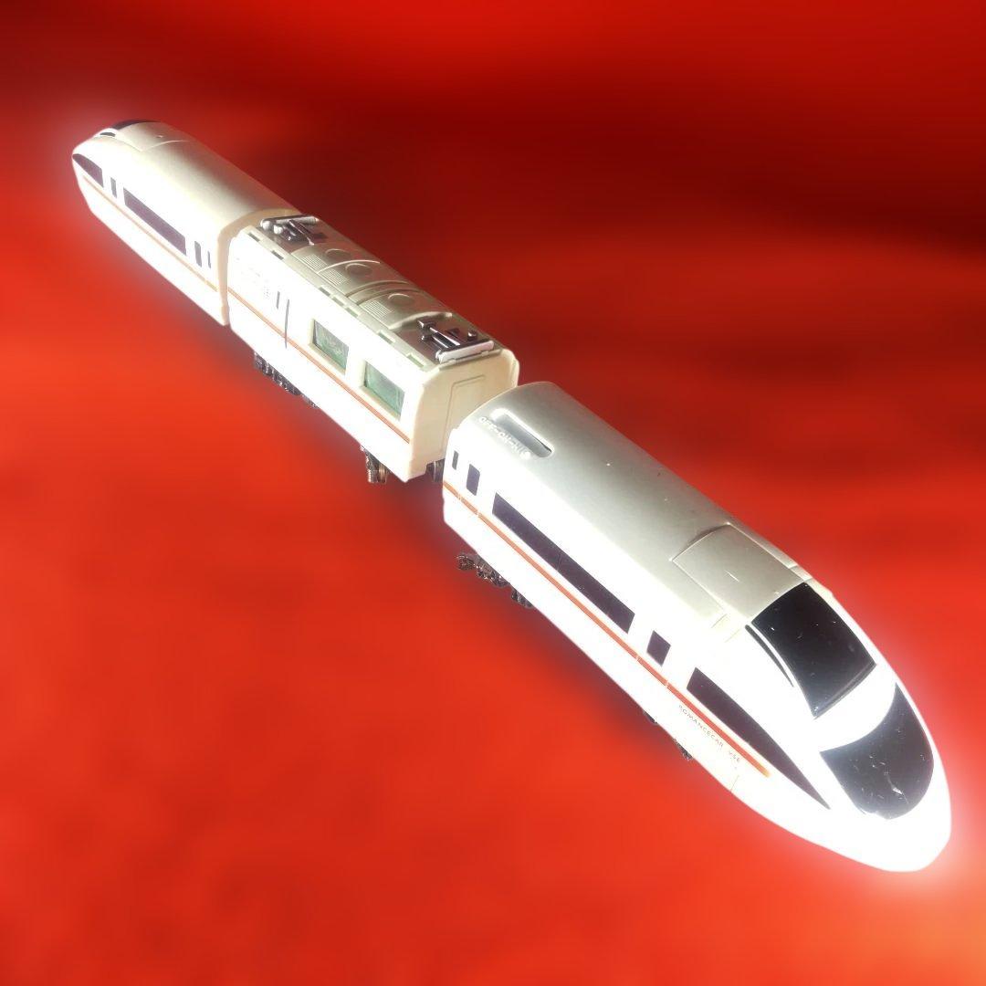 小田急ロマンスカーVSE、プラレール+HOゲージ、動作確認済み、電気機関車、