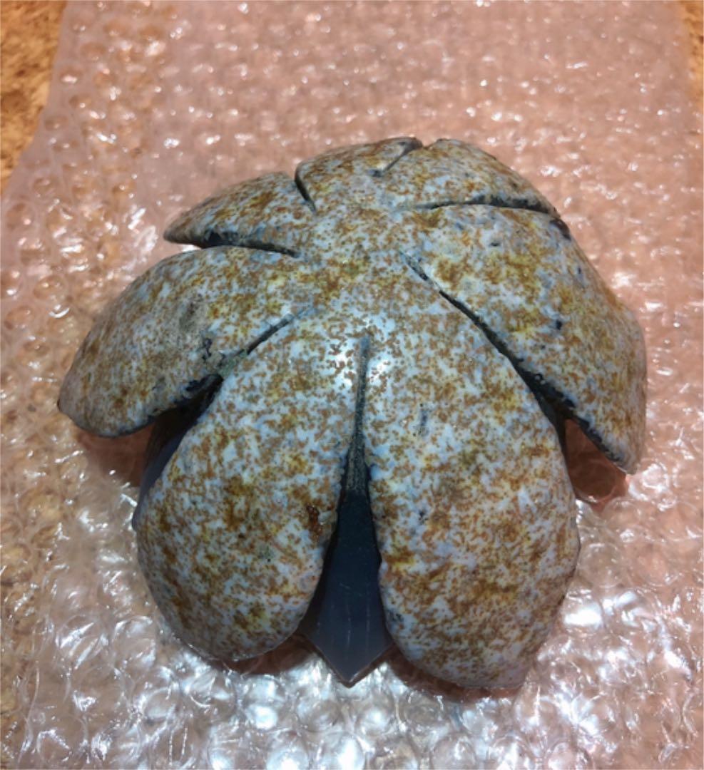 【極上品質 笑口瑪瑙】キラキラ* 蓮花 ジオード ロータス 彫刻 置き物