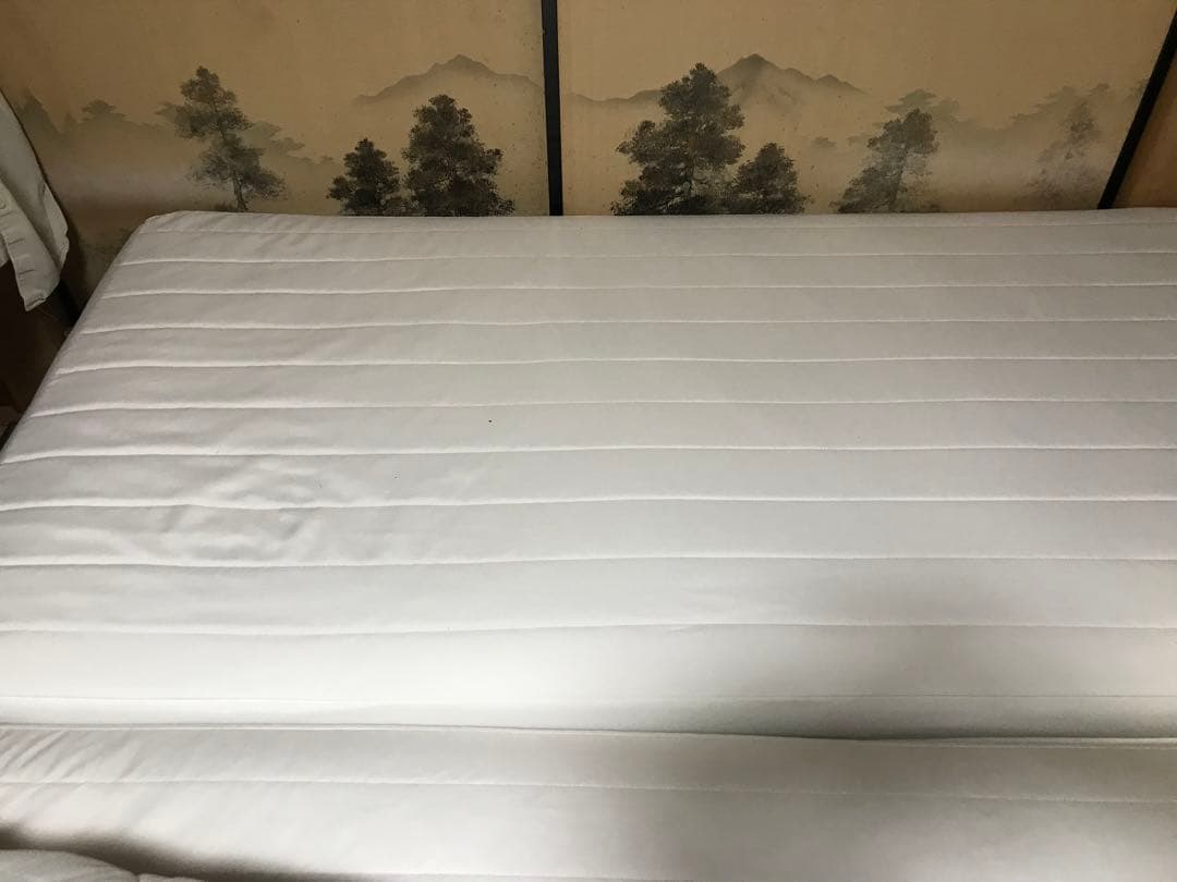 無印良品　脚付きマットレス　W800①