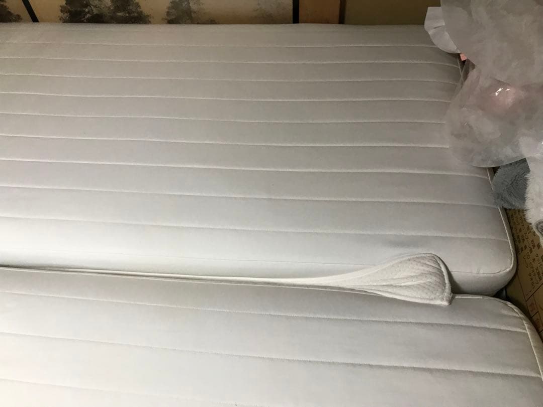 無印良品　脚付きマットレス　W800①