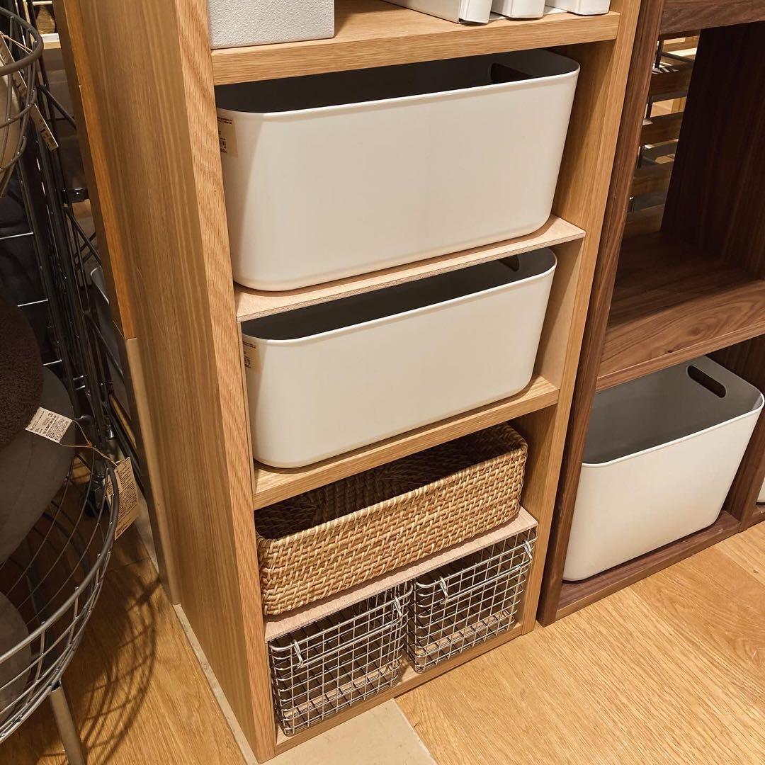 コの字棚　９セット （高さ半分のサイズ） 無印良品スタッキングシェルフ用自作品