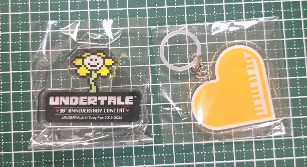 Undertale 10周年記念コンサート ガチャガチャ アクリルブロック
