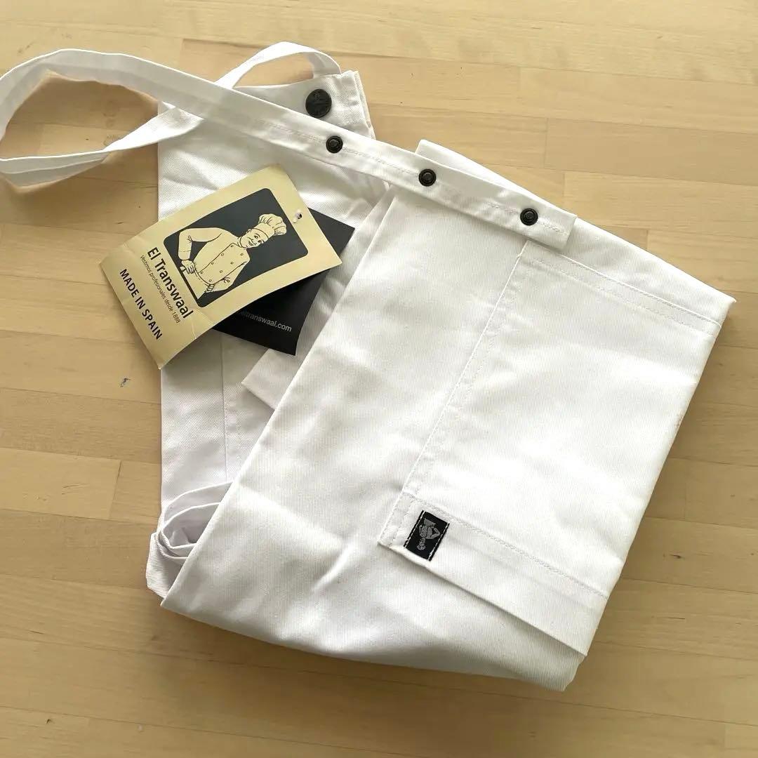 El Transwaal エル・トランスバル エプロン ホワイト プロ用 - メルカリ