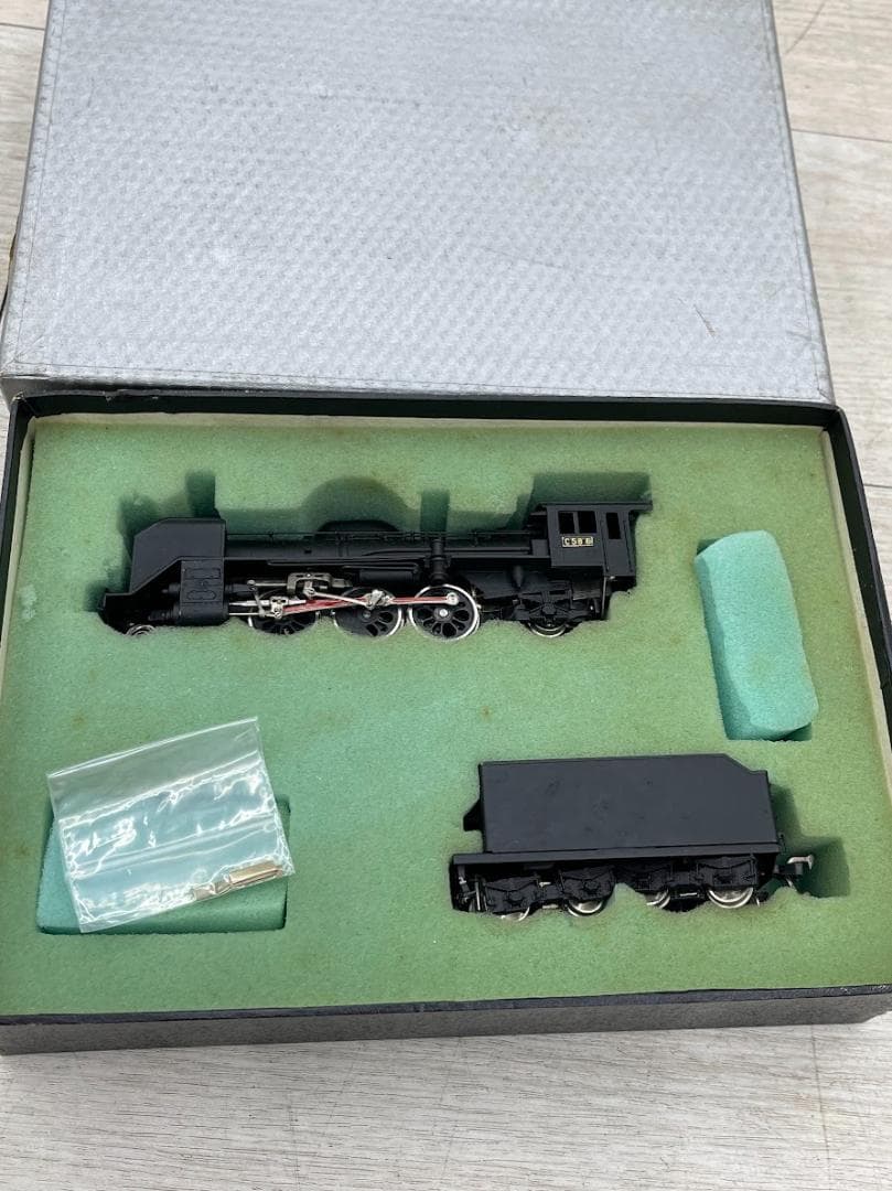 HOゲージ 宮沢模型 C58 蒸気機関車 完成品 箱入り 説明書 鉄道模型