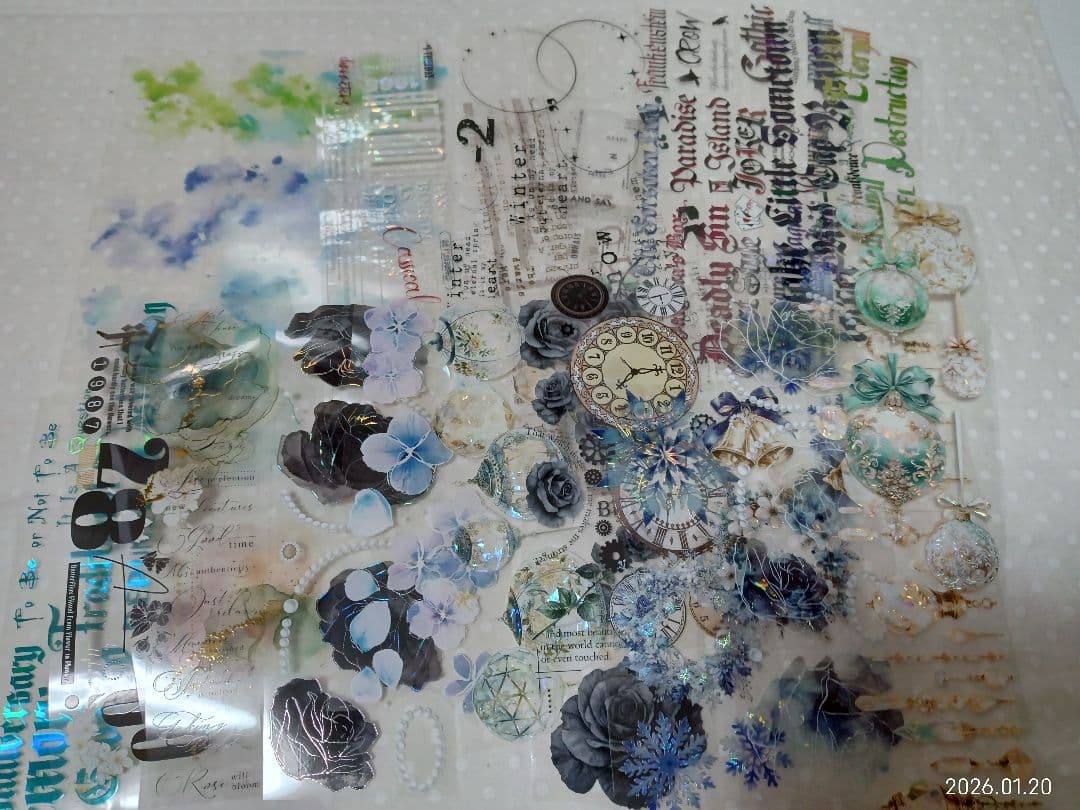 ☆専用☆0120-03　A5サイズ6穴バインダーおすそ分けファイル♪メンズ