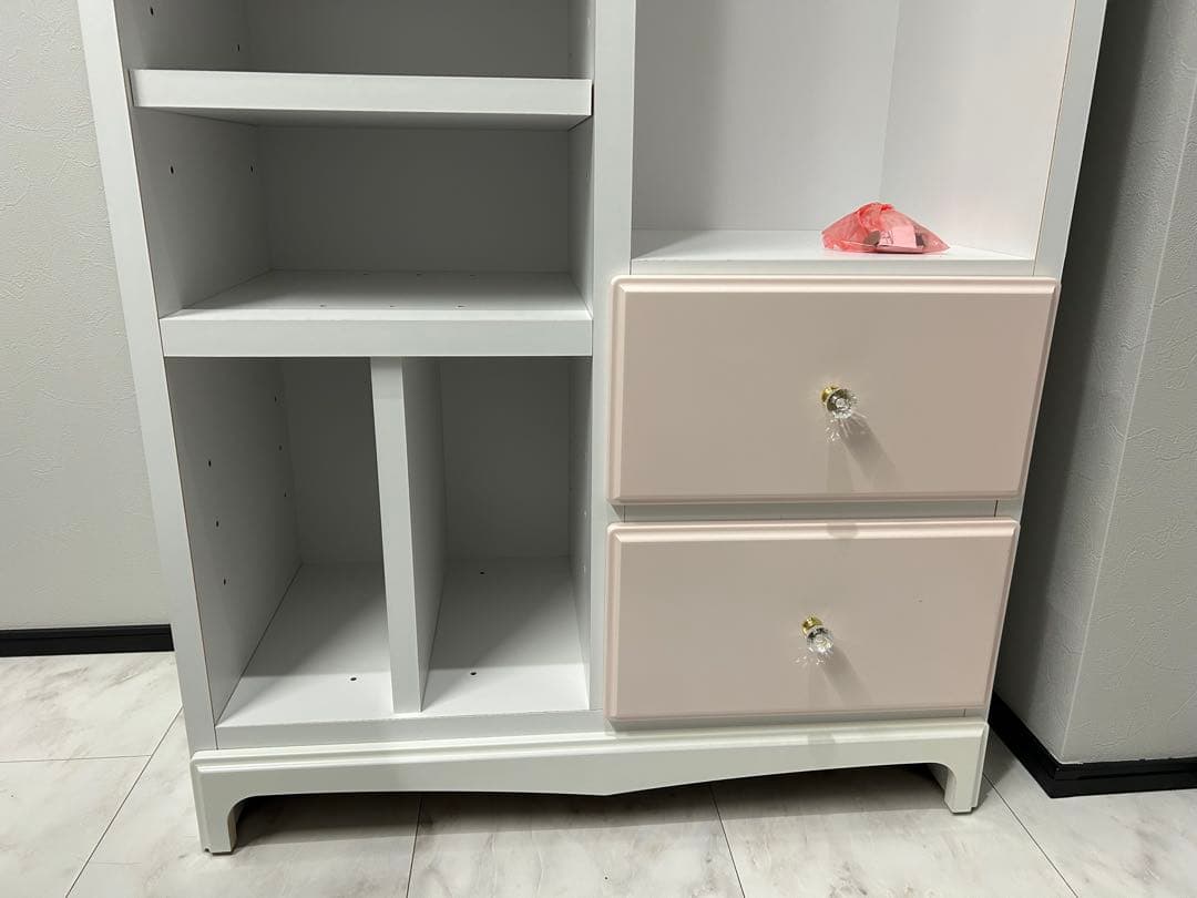 アルファタカバ オープンワード キラーズ2 木製 姫系 ワードローブ 収納棚