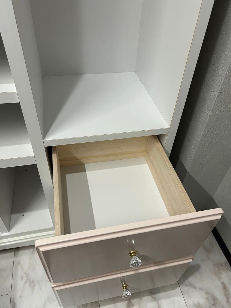 アルファタカバ オープンワード キラーズ2 木製 姫系 ワードローブ 収納棚