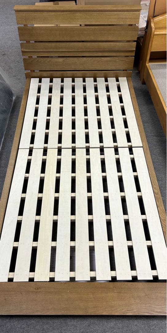 木製 すのこベッド　ロータイプ