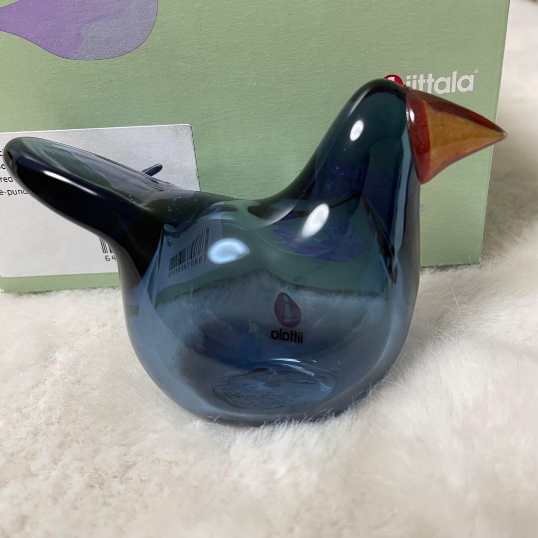 新品未使用 イッタラ　バード バイ トイッカ シエッポ レイン レッド