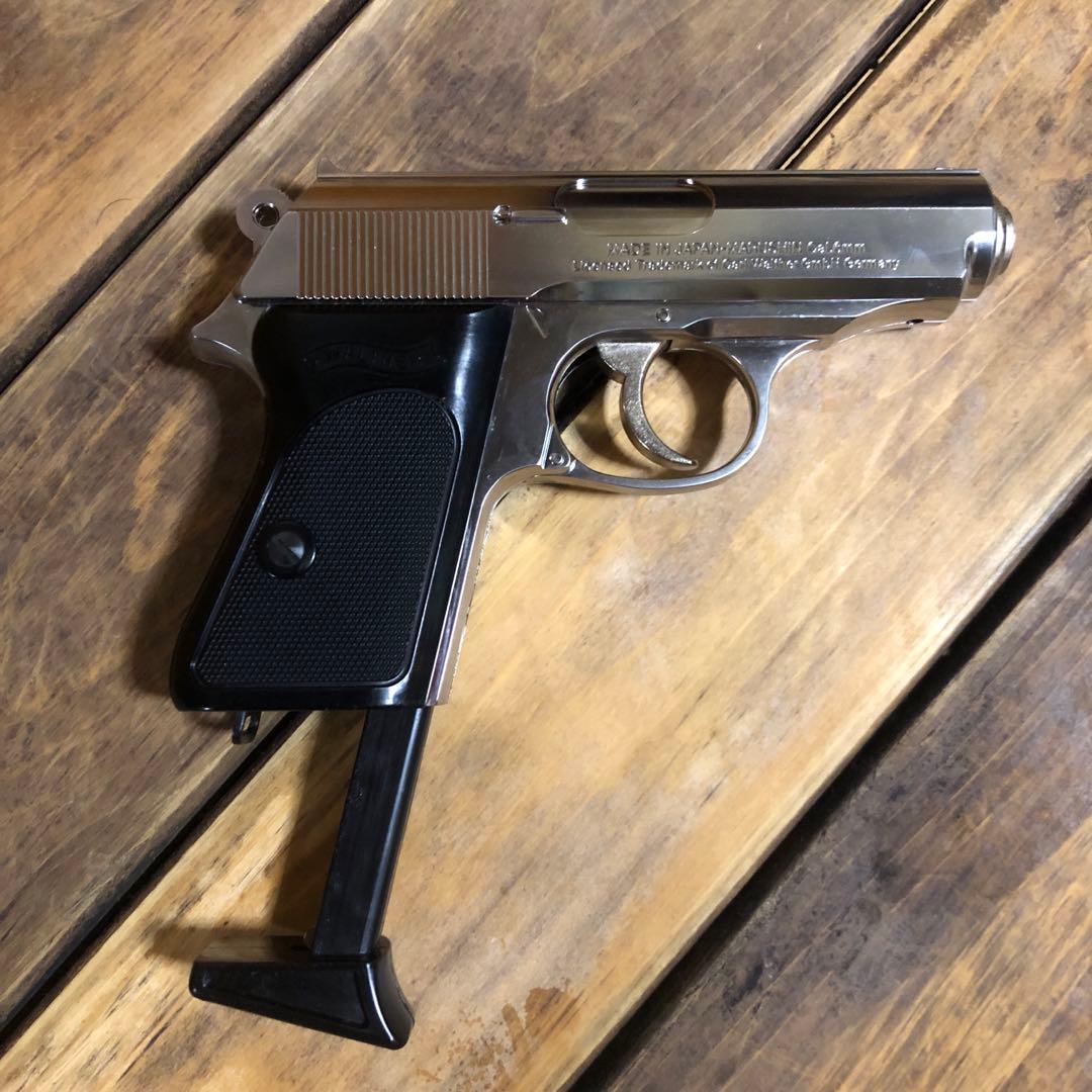 マルシン ワルサーPPK + サイレンサー ガスガン - メルカリ