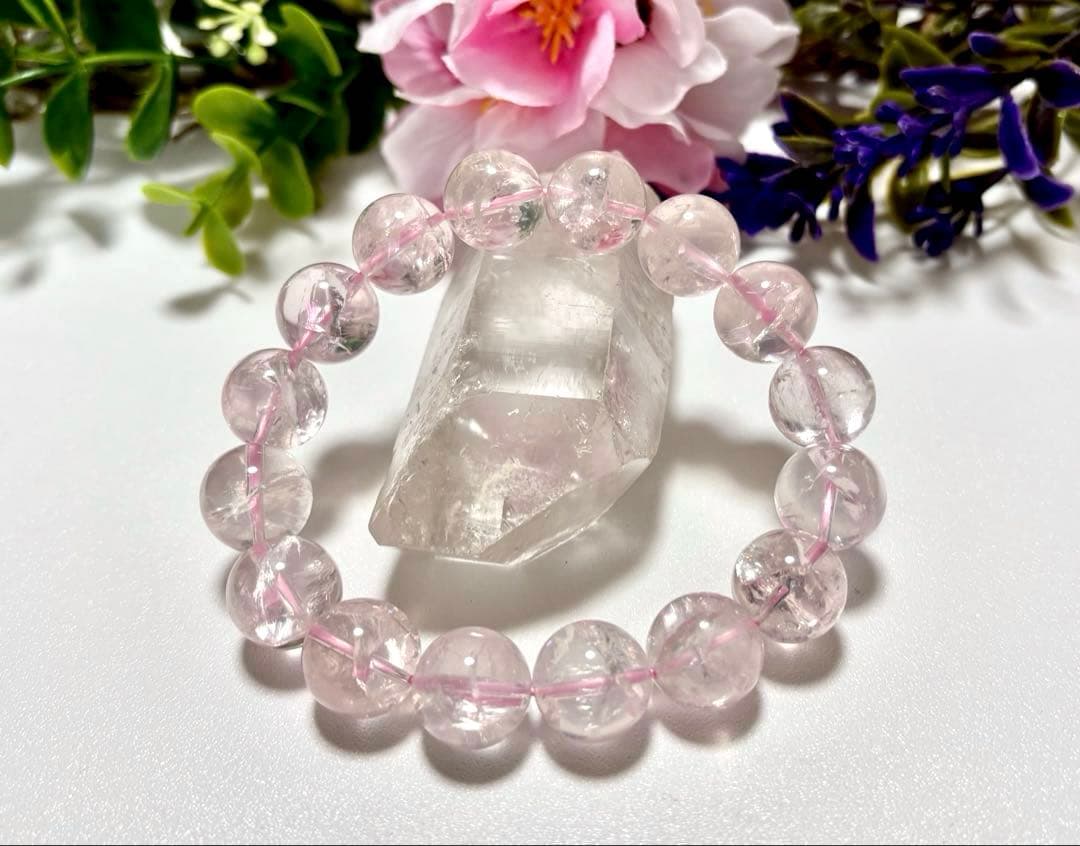 究極品質 虹煌めく愛の守護石 幻のプレミアムアイリスローズクォーツ