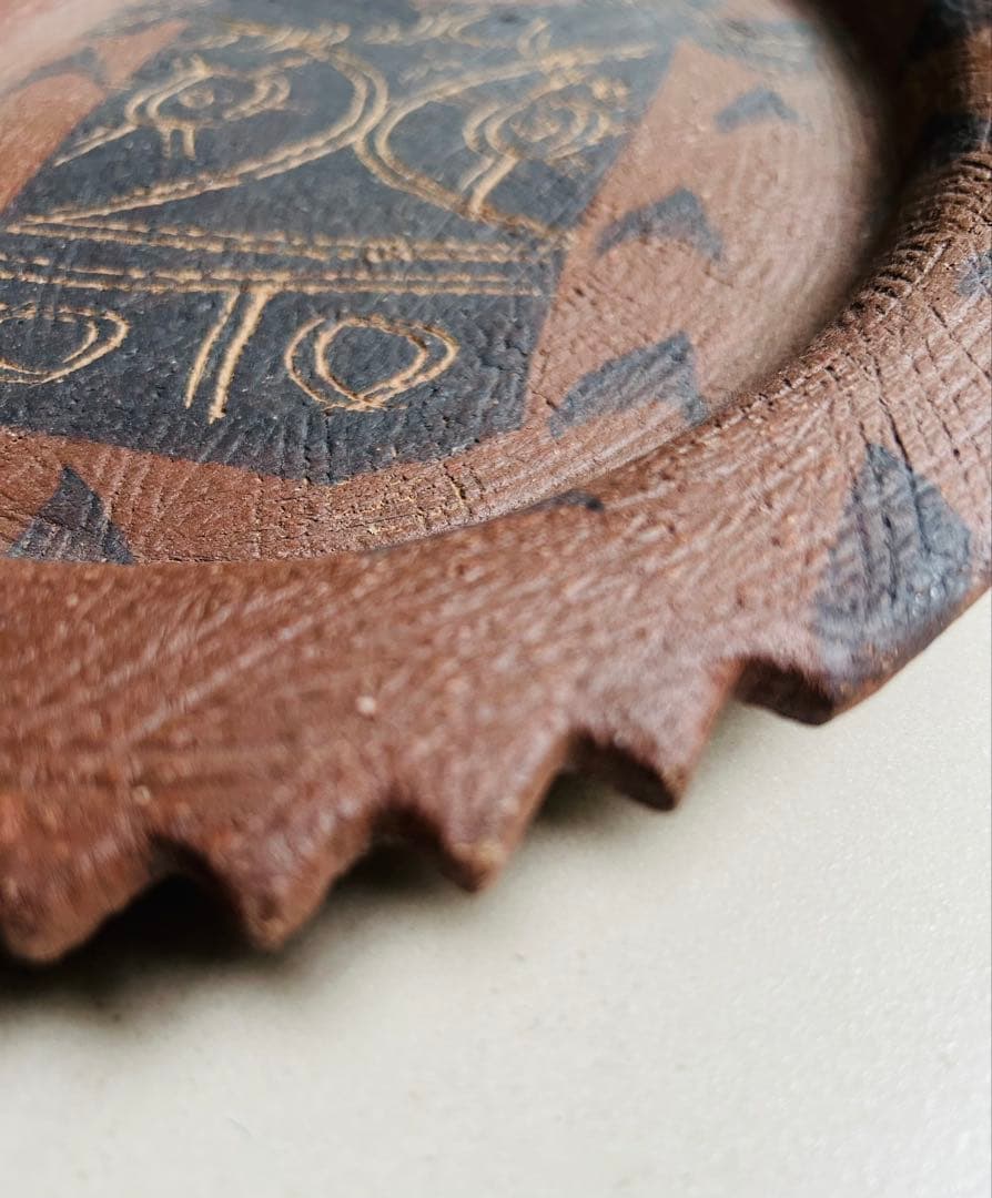 お値下げ【未使用】十鶴工房 大皿 （約一尺）やちむん 沖縄 - メルカリ