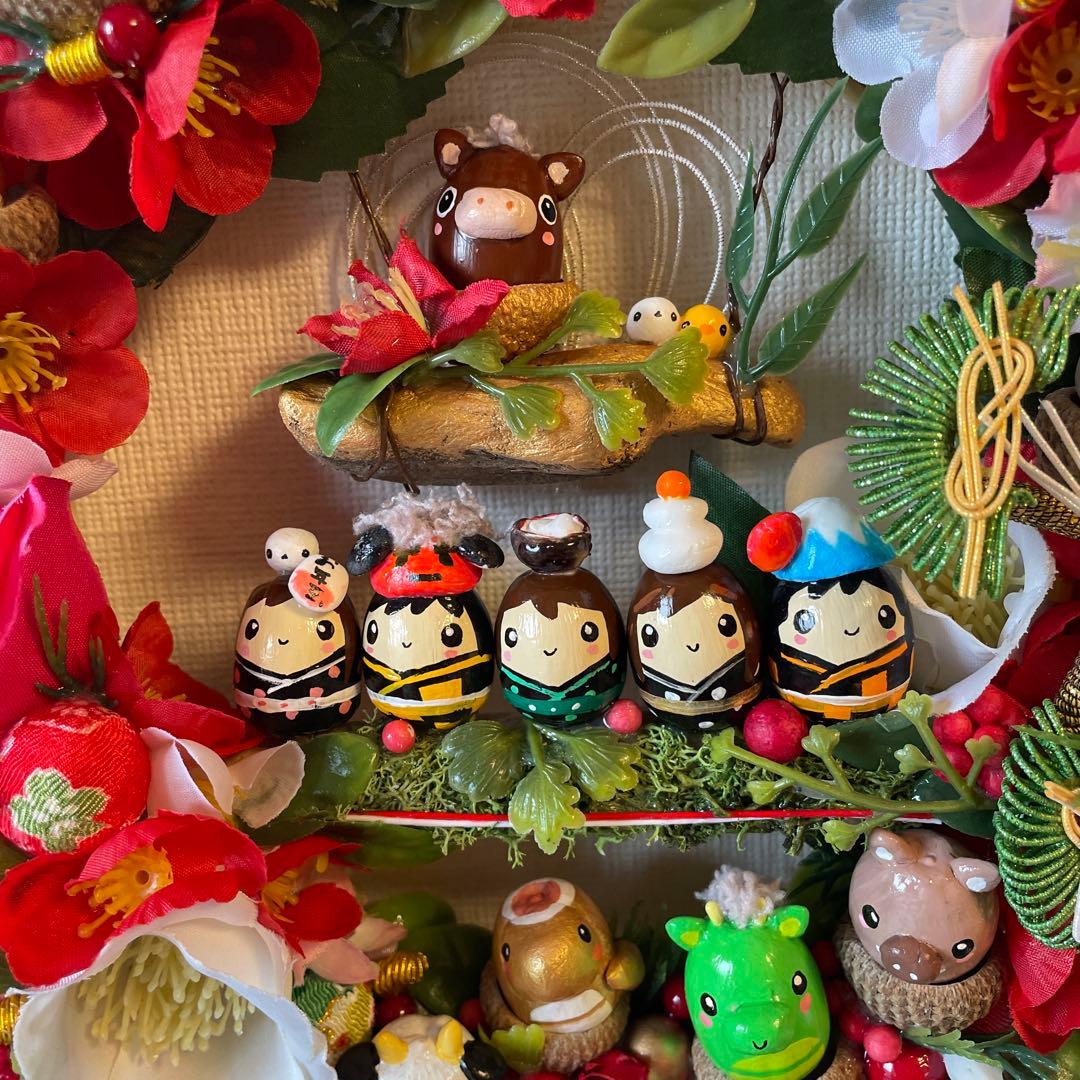 【一点もの】としごママさま専用☆1月の飾り