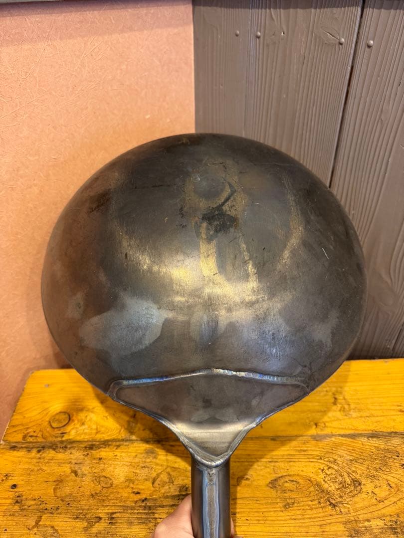 純チタン36 中華鍋 黒色　江部松商事