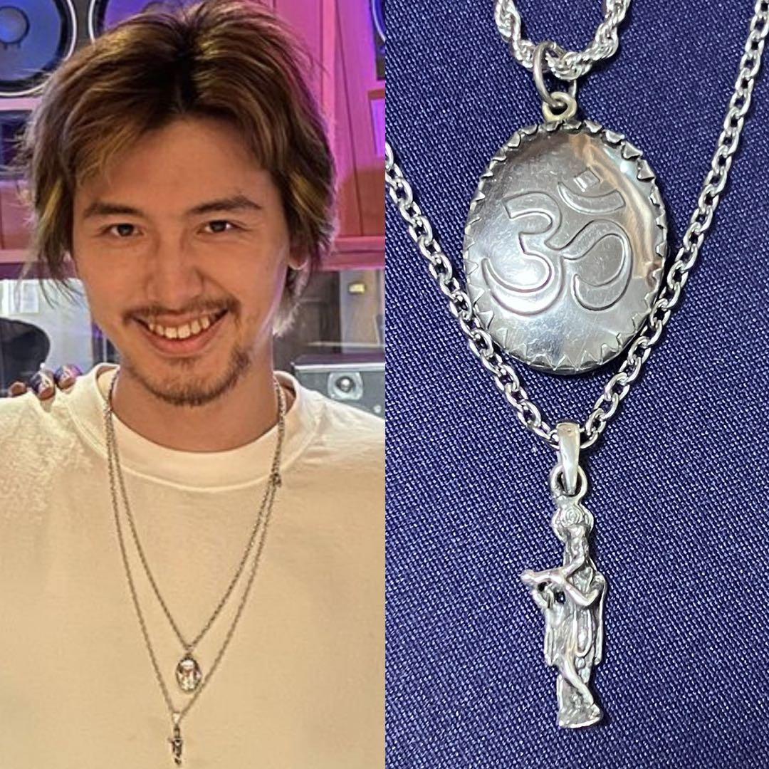 藤井風 着用 ペンダント セット ネックレス オーム クリシュナ シヴァ