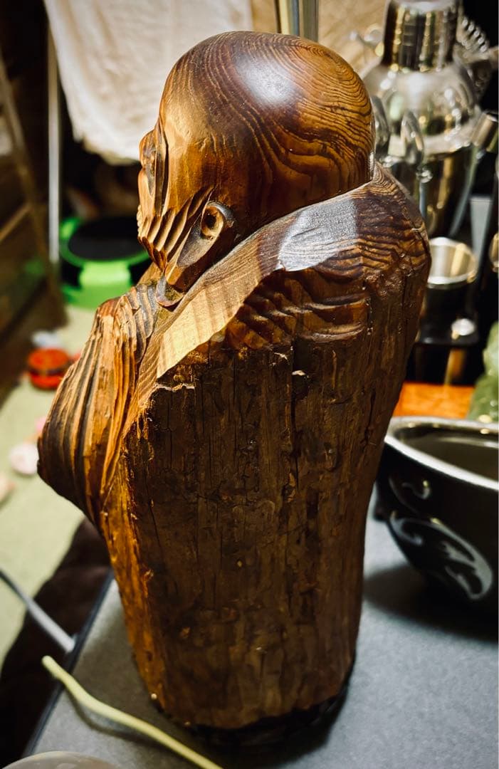 ☆DARUMA像☆凄まじく荒々しくも繊細な表情は素晴らしい！