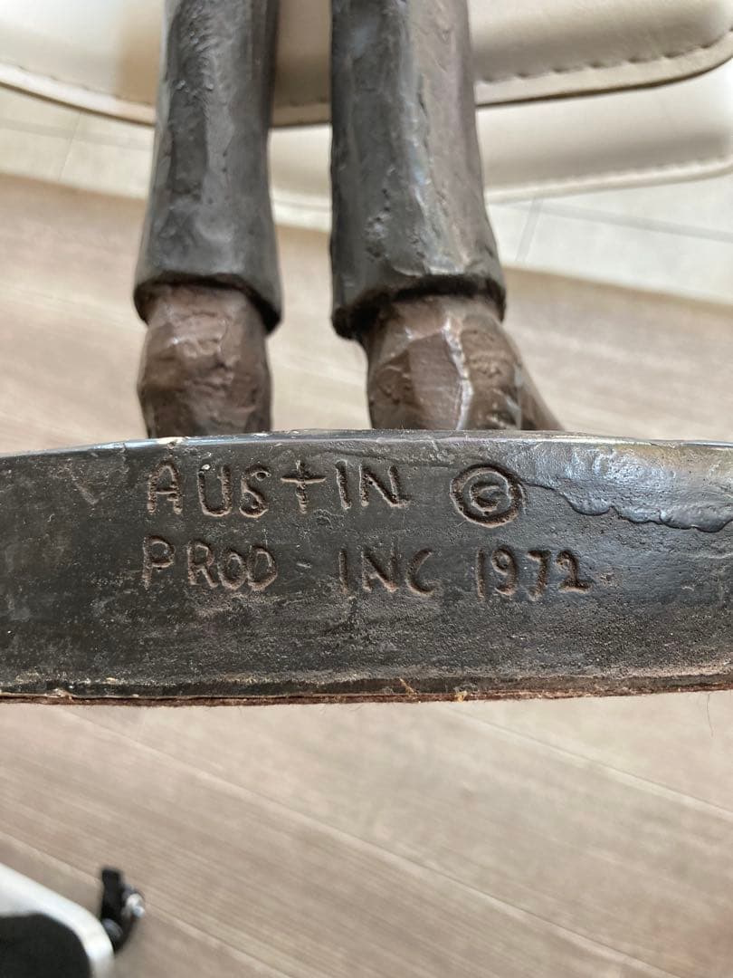 アンティーク　カウボーイ像 約96cm オースティン　ビンテージ