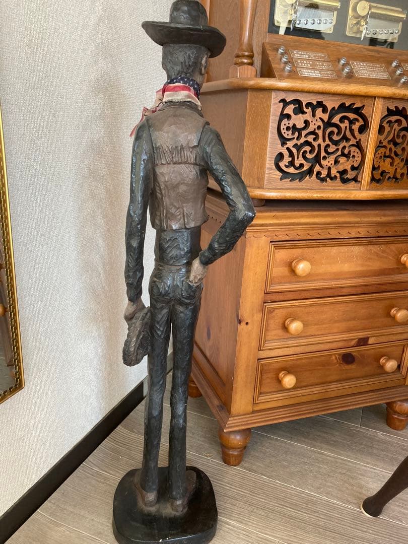 アンティーク　カウボーイ像 約96cm オースティン　ビンテージ