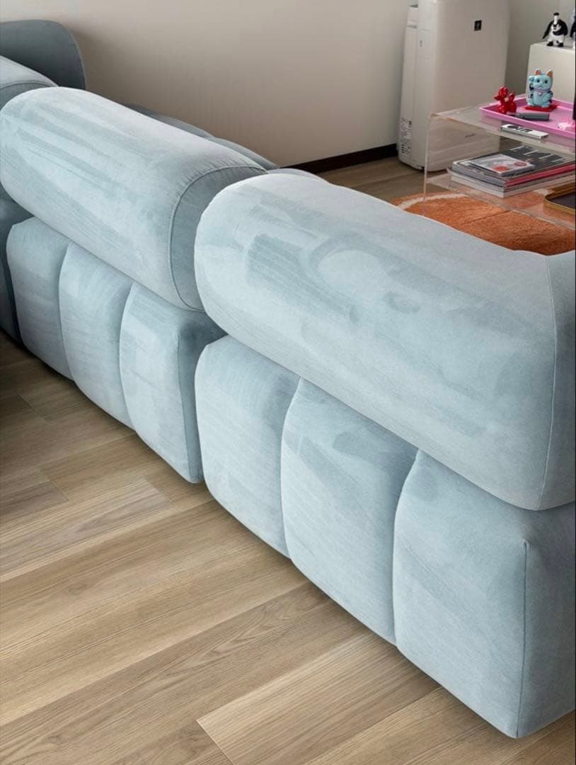 フランフラン パフィソファ 3人掛け 中央パーツ 美品